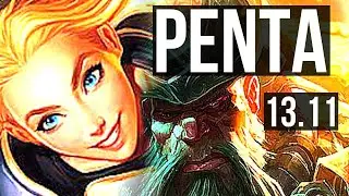 LUX vs GANGPLANK (MID) | Penta, 16/2/7, Legendary, 500+ games | EUW Master | 13.11
