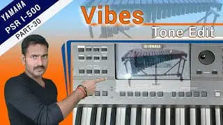 भजन से पहले दोहा शैर के साथ बजने वाला Vibes टोन  पे इफ़ेक्ट ऐसे लगाये. Vibraphone tone MODIFICATION