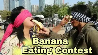 BANANA EATING CONTEST | BANANA EATING CHALLENGE | FUNNY EATING GAME