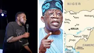 If Tinubu’s voice is on google map Nigerians will miss their way says Mc Nappy at Multiple Laffs 