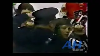 NHL Apr. 15, 1976 Toronto Maple Leafs fans, police v Philadelphia Flyers (abuse)