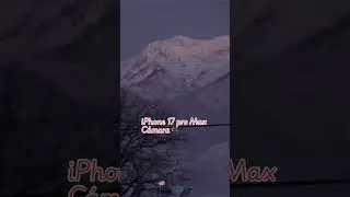 Calando la c&aacute;mara del iPhone 17 pro Max