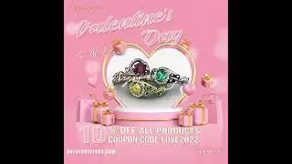 Valentines Day Rings Online, Birthstone Rings, Engagement Rings | AnjaysDesigns.com