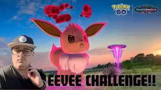 DYNAMAX EEVEE DEBUT - SHINY TRANSFER CHALLENGE! (Pok&eacute;mon GO)