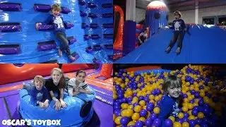 Bouncing Around at Planet Bounce Inflatable Park in Nottingham - Oscar's Toybox