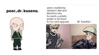 One punch man Reacts to opm meme-13.||saitama,genos,bang,tatsumaki,king,fubuki,||Gachalife,Gachaclub