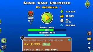 GD fr mobile, Sonic Wave Unlimited 67%+ stargrind+ request