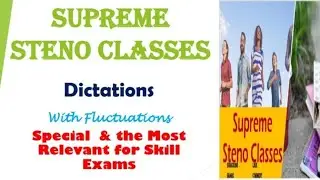 GENERAL Dictations। 10। #73wpm   #importantdictation #sscsteno #esic #esicstenographer #fssai