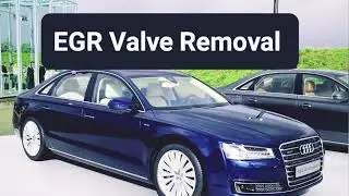 Audi A8 D4 3.0TDI How to Remove EGR Valve 2009-2017