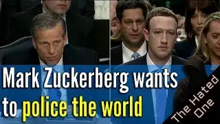 Mark Zuckerberg wants to police the world | Zuckerberg on hate speech and AI censorship