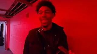 Guard Malik Thomas postgame NC State