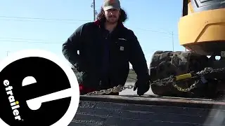 A Closer Look at the etrailer Transport Chain with Sling Hooks