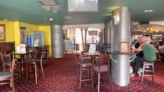 Burping in a pub