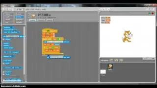 Scratch Example - Converting to Pseudo code