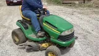 BigIron Online Auction TBD =HB9819 = John Deere LA120 Yard Tractor