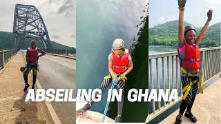 Abseiling on the Adomi bridge with The Trident || Bravehearts Expeditions || Part 1 || Akosombo 🇬🇭