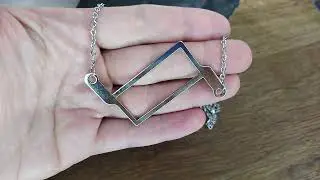 Cyberpunk necklace. Futuristic choker recycled. Sci fi necklace unisex. Techwear jewelry alternative