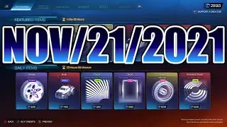 SKY BLUE STAY PUFT | ROCKET LEAGUE ITEM SHOP | NOV-21-2021 | RL Item Shop Today