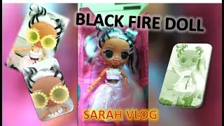Unboxing n L.O.L MEGA DOLL Melex (Sarah's vid) #doll #blackfire #unboxing #O.M.GDoll #Fun 