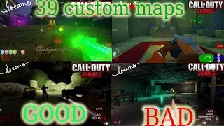 I RANKED 39 Custom Zombie maps from GOOD to BAD (Dreams PS4)