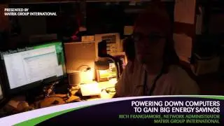 Matrix Group Goes Green: How Matrix Group Cut CPU energy usage by 62%
