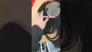 Silk Base Women Toppers human hair Natural black color invisible base