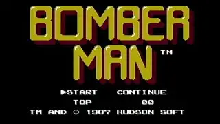 Bomberman Walkthrough (Бомбермен прохождение) NES, Famicom, Dendy, 8 bit