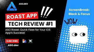 #4.1 ASO & Tech Tips by ASO.dev | Indie iOS App Review 