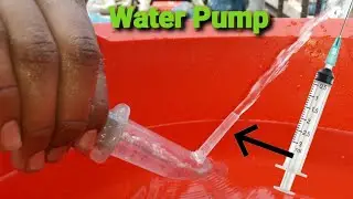 How to Make Mini Water Pump With Syringe | mini syringe pump| #syringepump