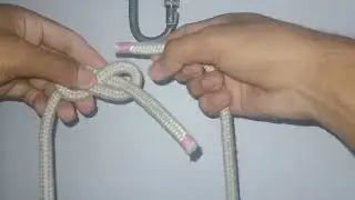Como unir cordas usando n&oacute; 08 oito duplo guiado