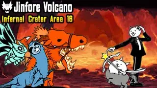 The Battle Cats - Jinfore Volcano (Infernal Crater Area 16)