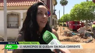 Video: La rotura de una tuberia inunda Los Rosales y deja sin agua (Andalucía Directo, 14.06.2025)