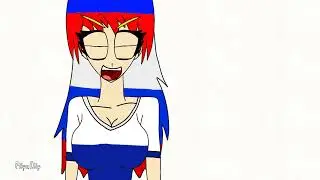 Russia(Girl)'s evil maniac laugh/laughter