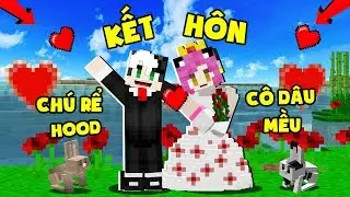 REDHOOD THỰC HIỆN LỜI HỨA CẦU HÔN MỀU TRONG MINECRAFT*REDHOOD KIẾM TIỀN MUA ÁO CƯỚI CẦU HÔN MỀU