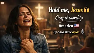 Hold me, Jesus, 😭 gospel woshrip slow am&eacute;ricain 🇺🇸 & by clova music agian 