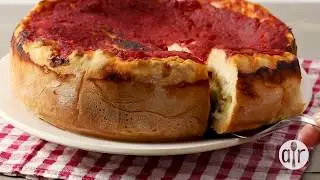 How to Make Double Crust Stuffed Pizza | Pizza Recipes | Allrecipes.com