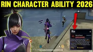 Rin Character Ability 2026 | Free Fire Rin Character Ability | Rin Ability In Free Fire 