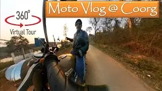 360&deg; Moto Vlog| India's First Virtual Reality MotoVlog | Ride to Coorg,  India