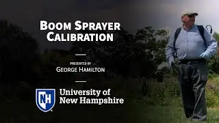 Boom Sprayer Calibration