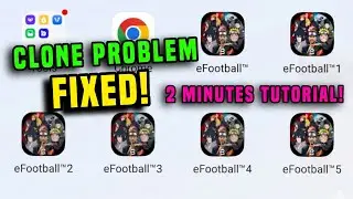 How to clone eFootball 2026 Mobile • eFootball Multiple Account Problem Fix • Clone Problem Solved!