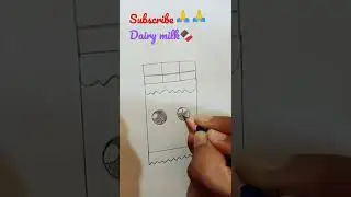 Yummy and Cute Dairy milk Drawing#🍫🍫🍫🍫🍫