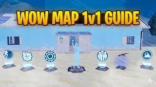 WOW MAP 1v1 GUIDE | PUBG WOW Shotgun Map Tutorial (SK12)
