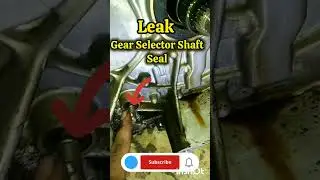 Automatic Transmission Oil Leak #automobile #diycarrepair#automaintenance#oilleakfix