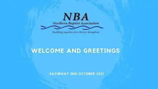 Greetings from NBA & Wider Baptist Movement for Rev Hayley's Induction