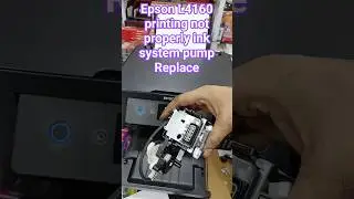 Epson L4160 L4150 Printing not properly ink system pump  Replace #epson #service #printersolution.