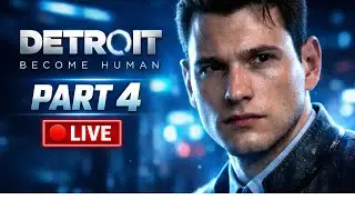 Detroit: Become Human Part 4 Gameplay | Malayalam Commentary | Live Streaming