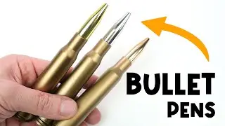 Unique Bullet Shaped Pens | Writing Test & Look