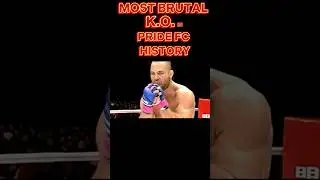 Most Brutal KO in PRIDE FC History #mma #mixedmartialarts #rampagejackson #wanderleisilva #pridefc