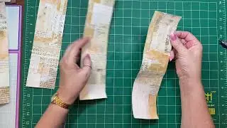 Upcycling receipts - Making Snippets #upcycling #snippets