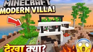 Rich Player Modern House in Minecraft 😎